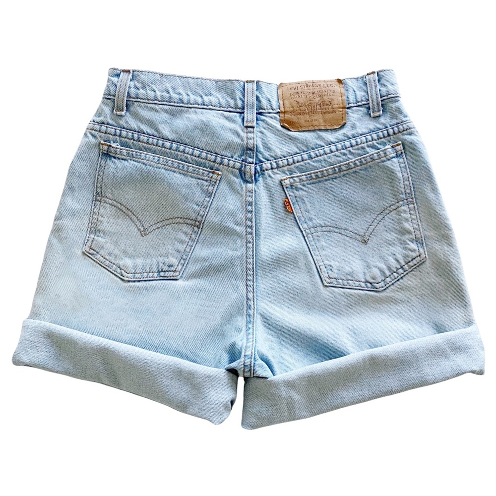 Vintage Levi’s 950 Orange Tab Jean Shorts